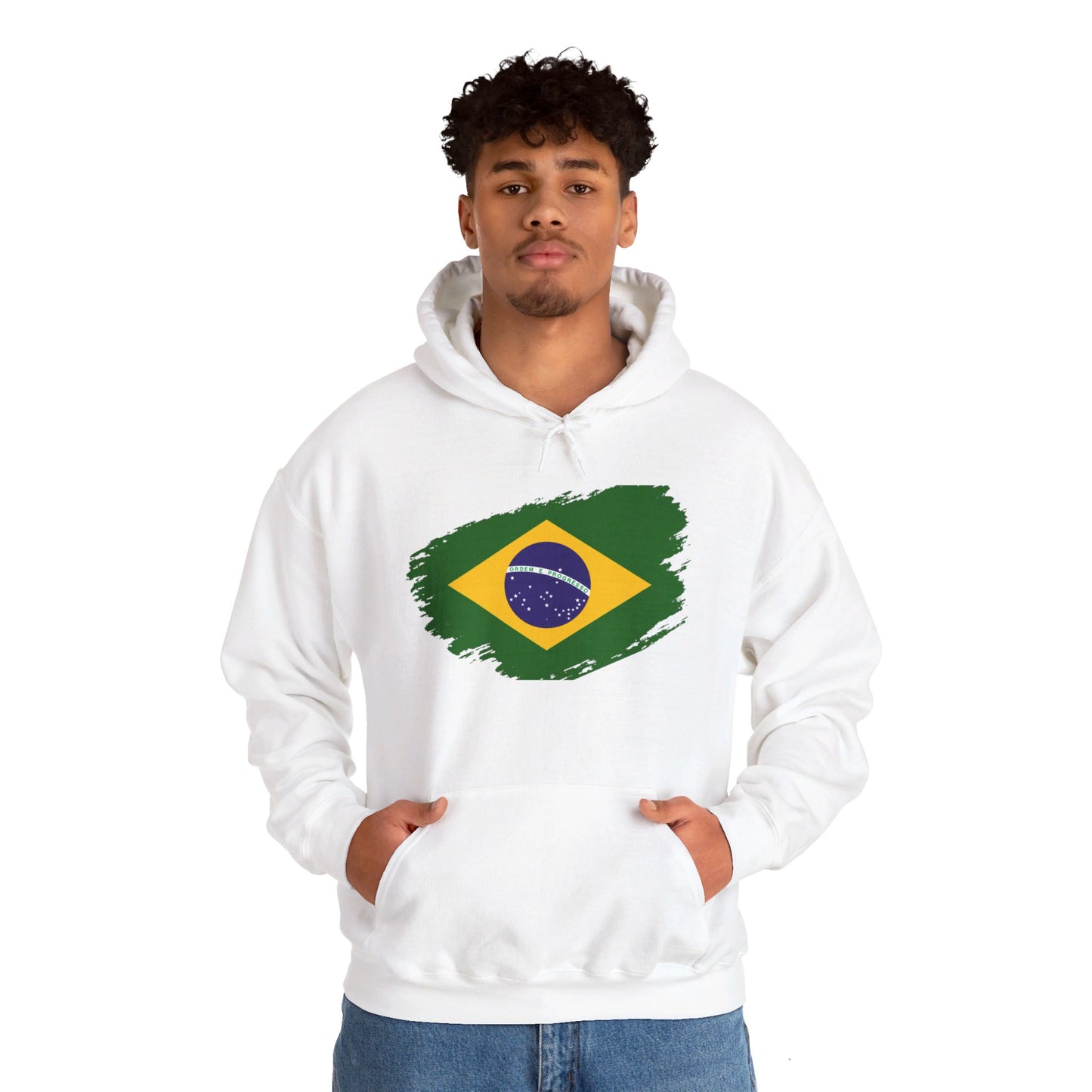 Unisex Hooded Sweatshirt - Brazil