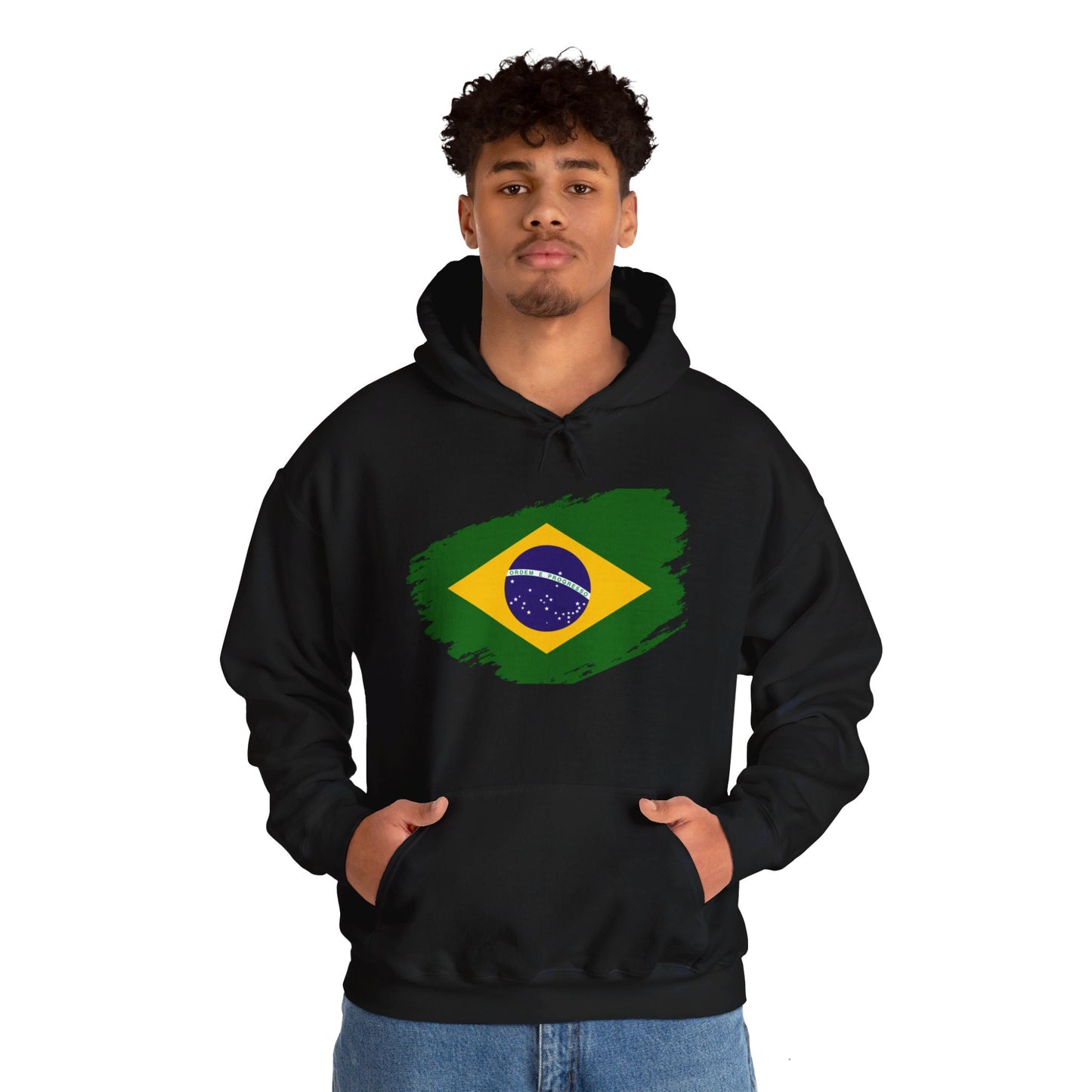 Unisex Hooded Sweatshirt - Brazil
