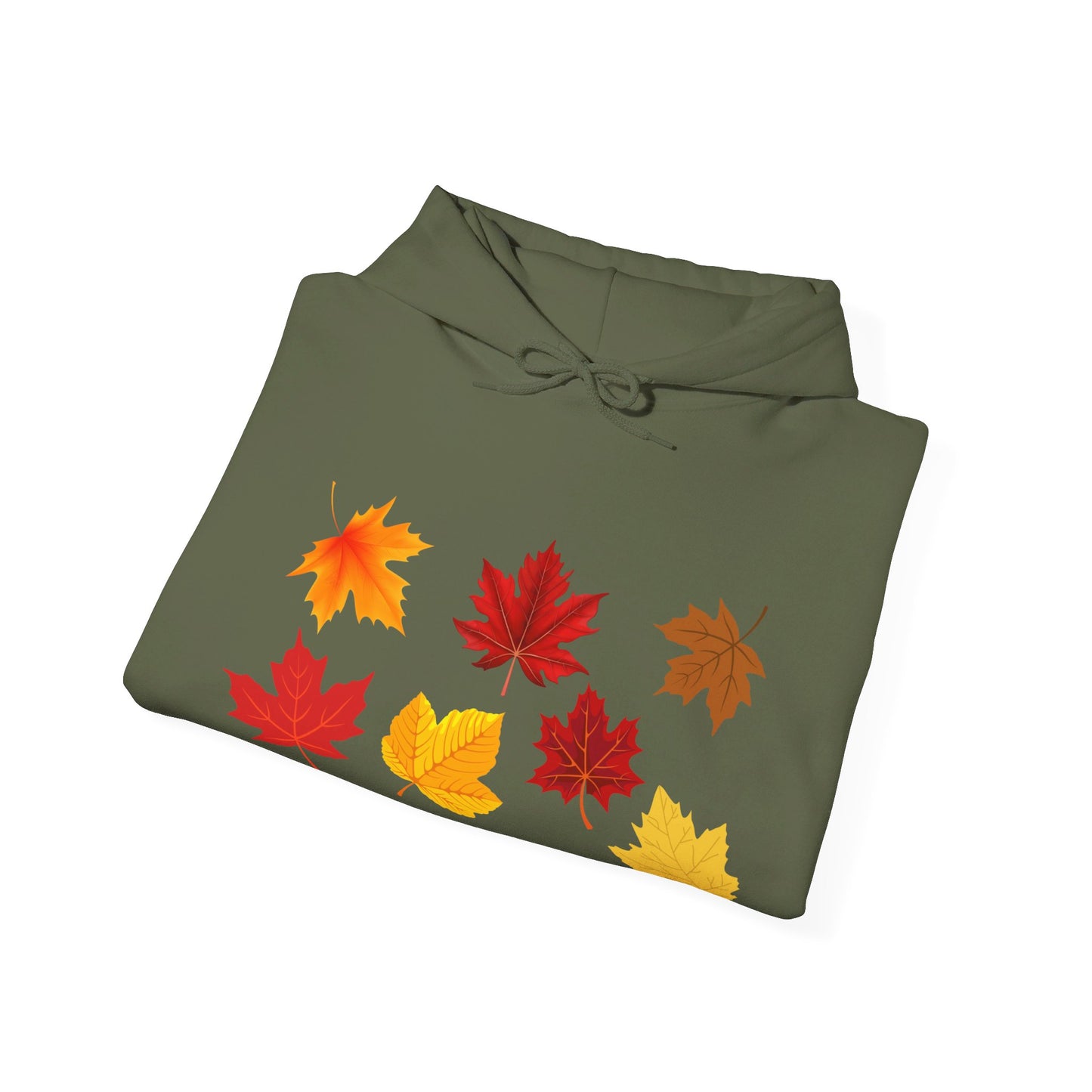 Unisex Hooded Sweatshirt - Fall Leaves