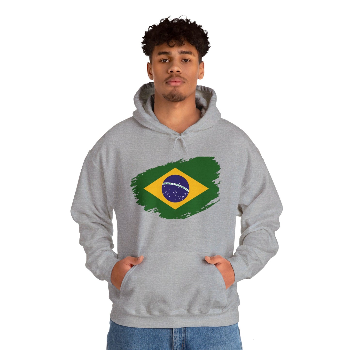 Unisex Hooded Sweatshirt - Brazil