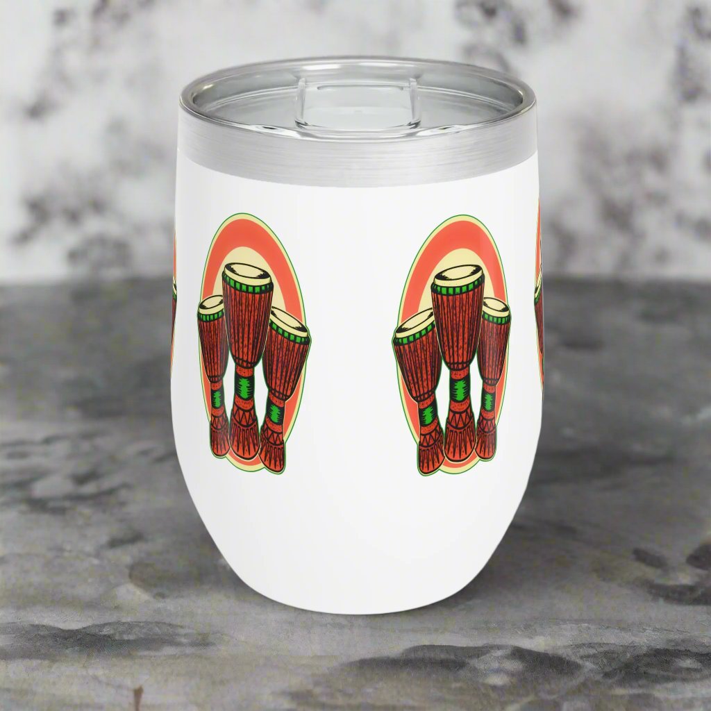 Wine Tumbler - Djembe