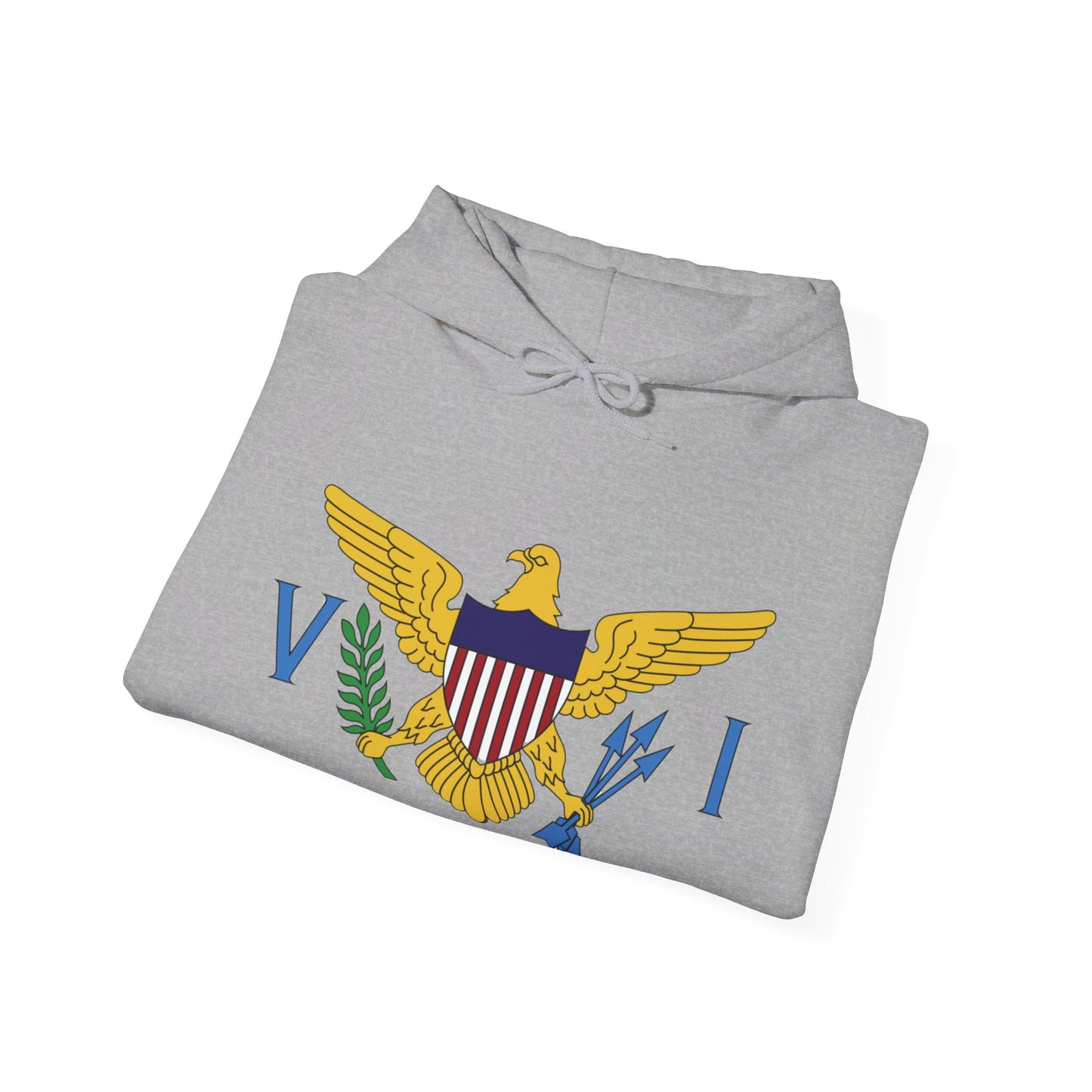 Unisex Hooded Sweatshirt - U.S. Virgin Islands