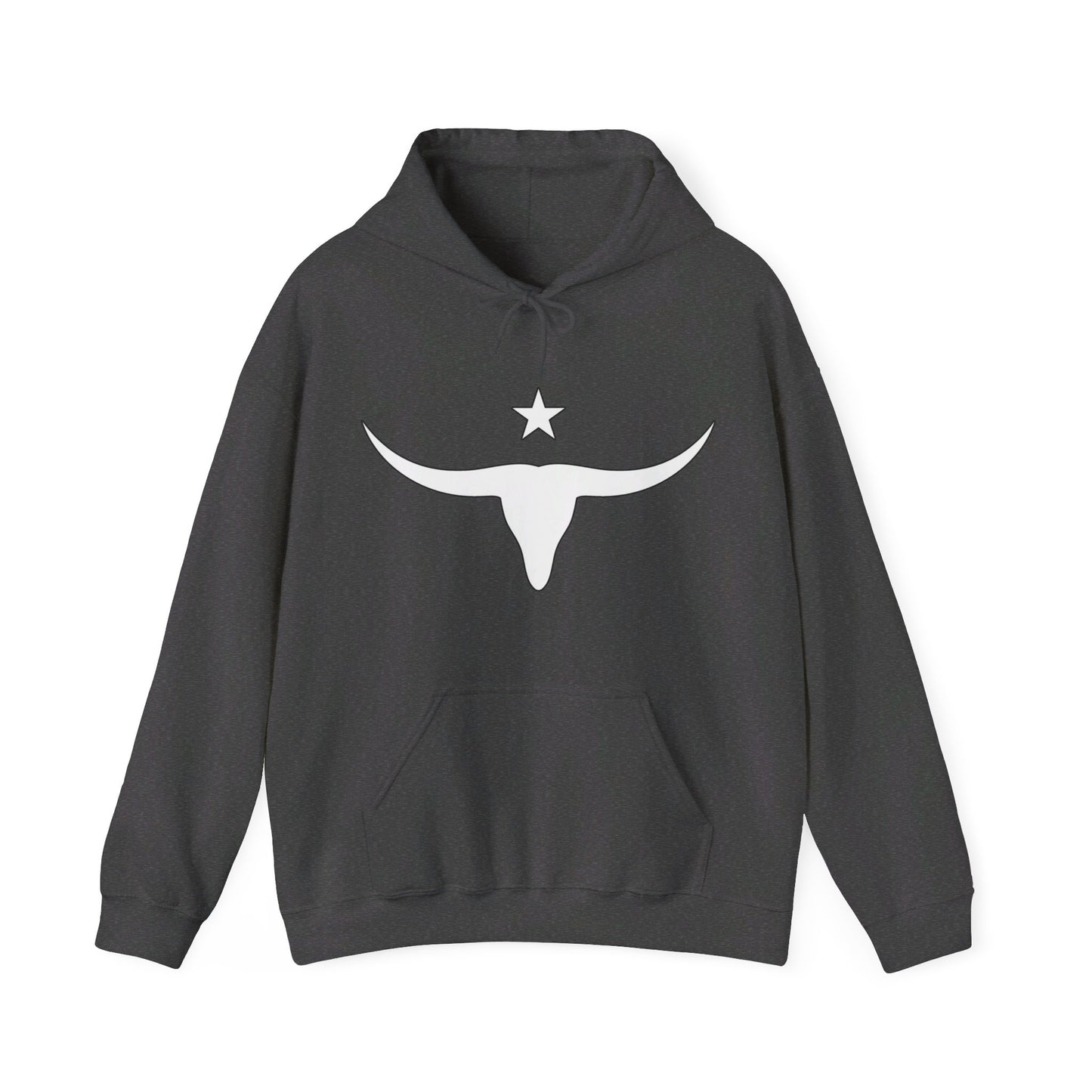 Unisex Hooded Sweatshirt - Long Horn