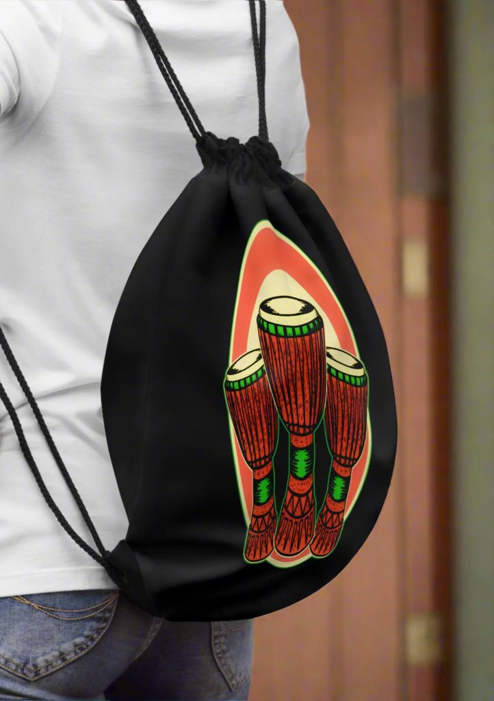 Drawstring Bag - Djembe