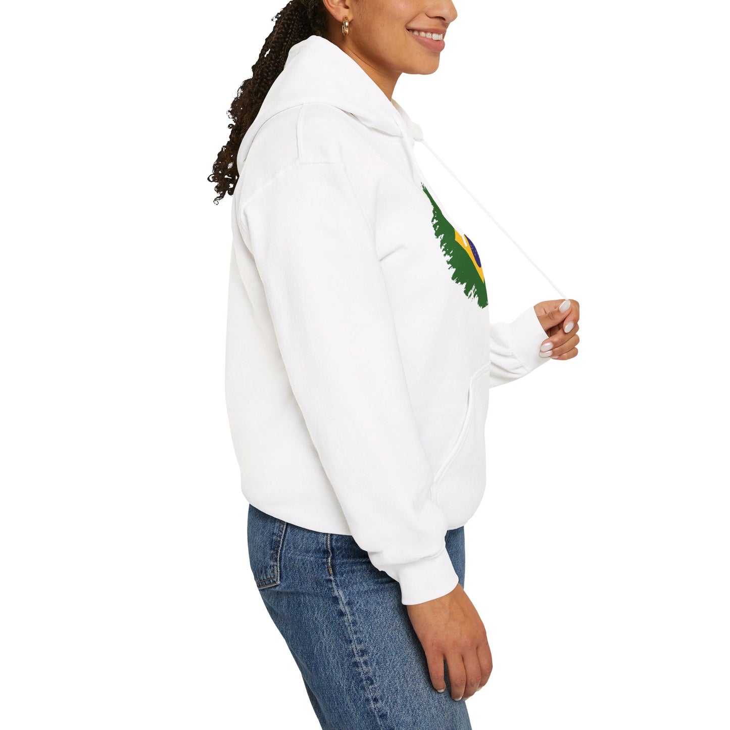 Unisex Hooded Sweatshirt - Brazil