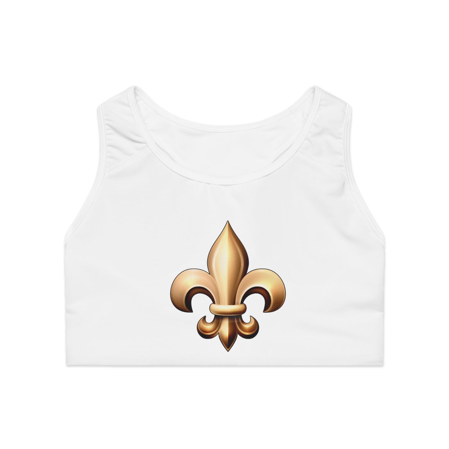 Sports Bra - Fleur De Lis