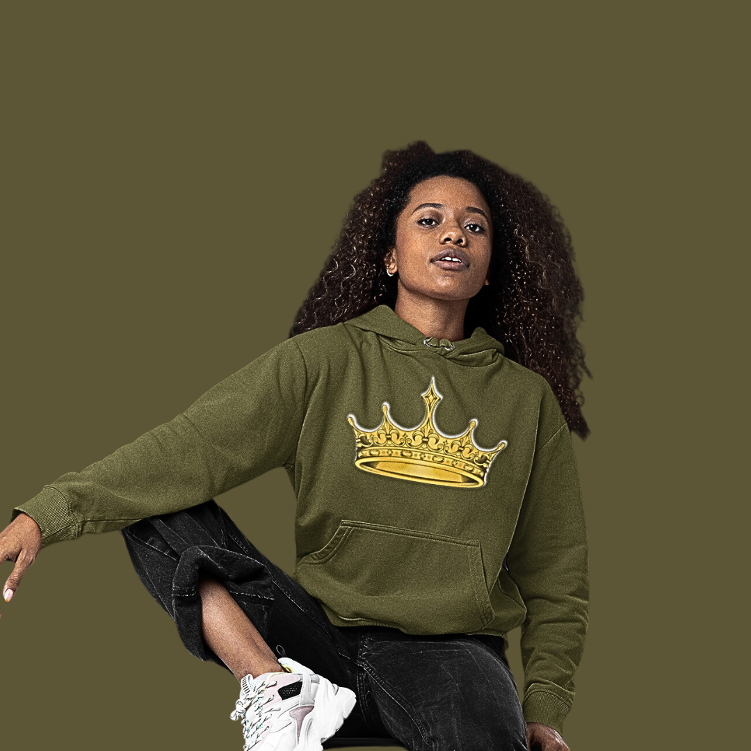 Unisex Hooded Sweatshirt - Crown
