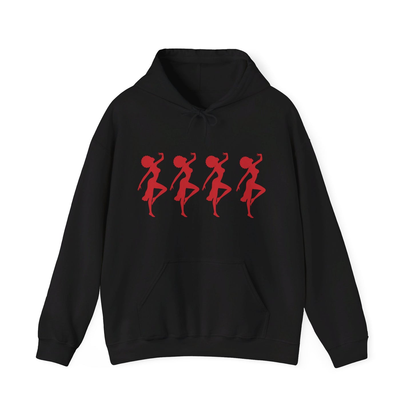 Unisex Hooded Sweatshirt - African Dance