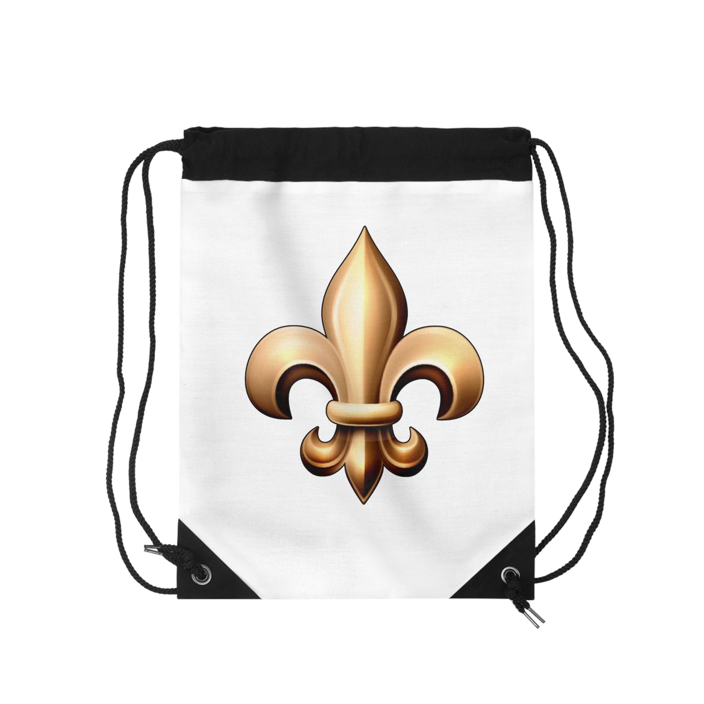 Drawstring Bag - Fleur De Lis
