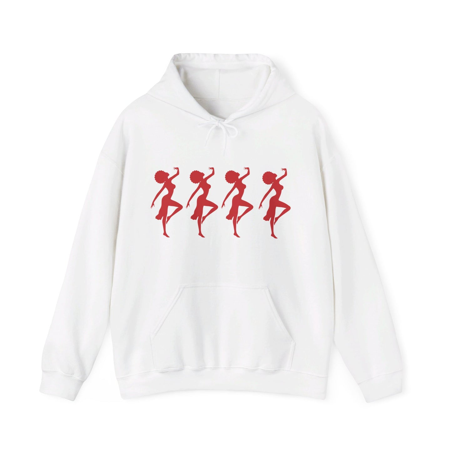 Unisex Hooded Sweatshirt - African Dance