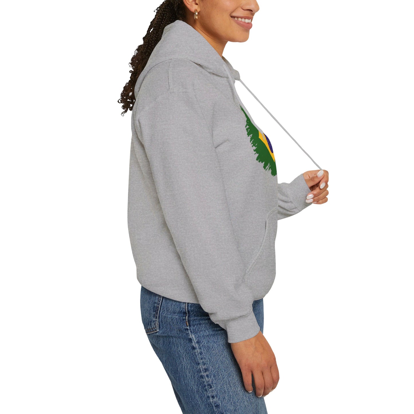 Unisex Hooded Sweatshirt - Brazil