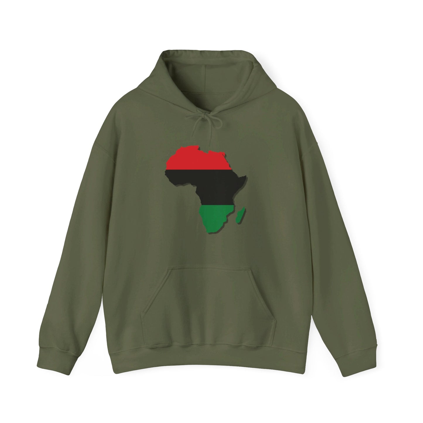 Unisex Hooded Sweatshirt - Pan African
