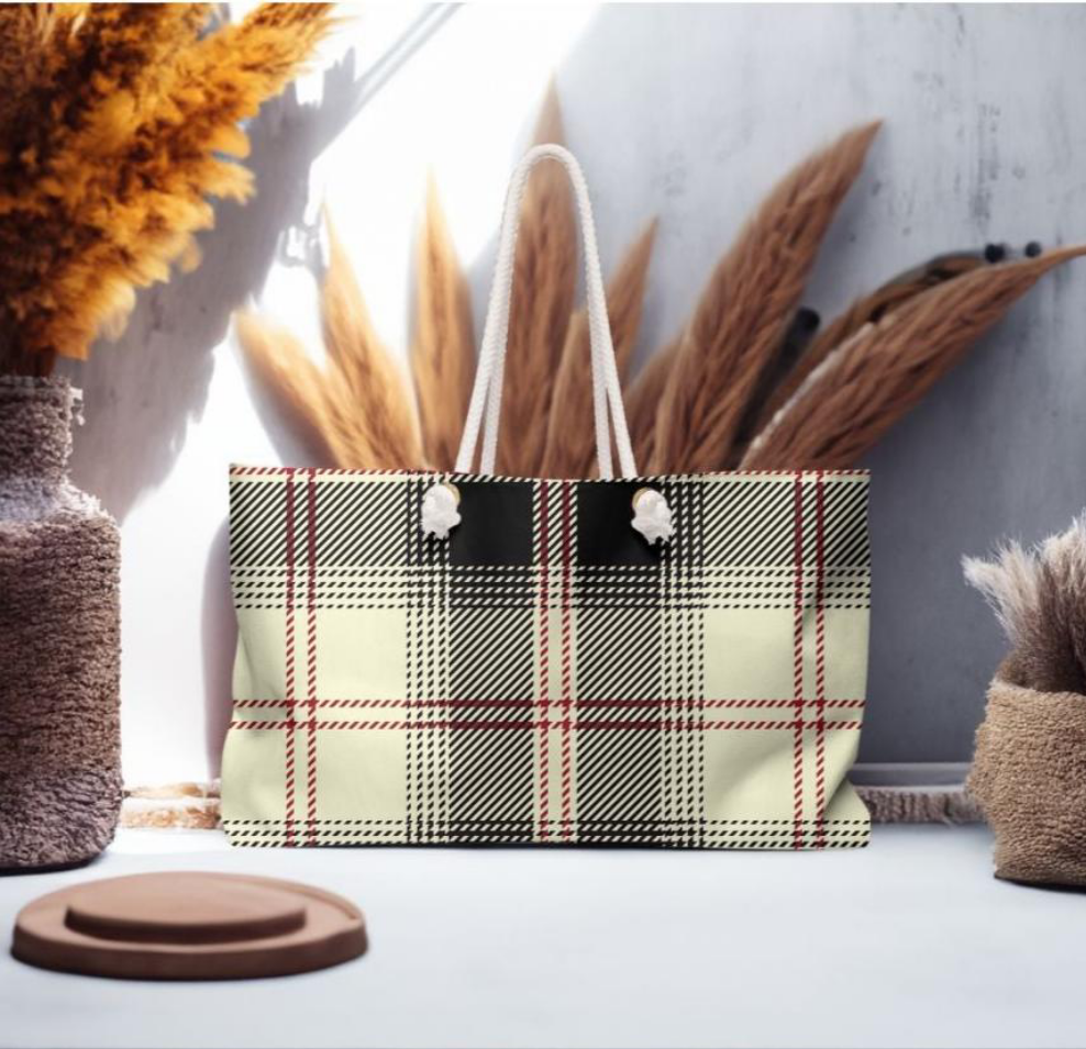 Weekender Bag - Comfy Flannel