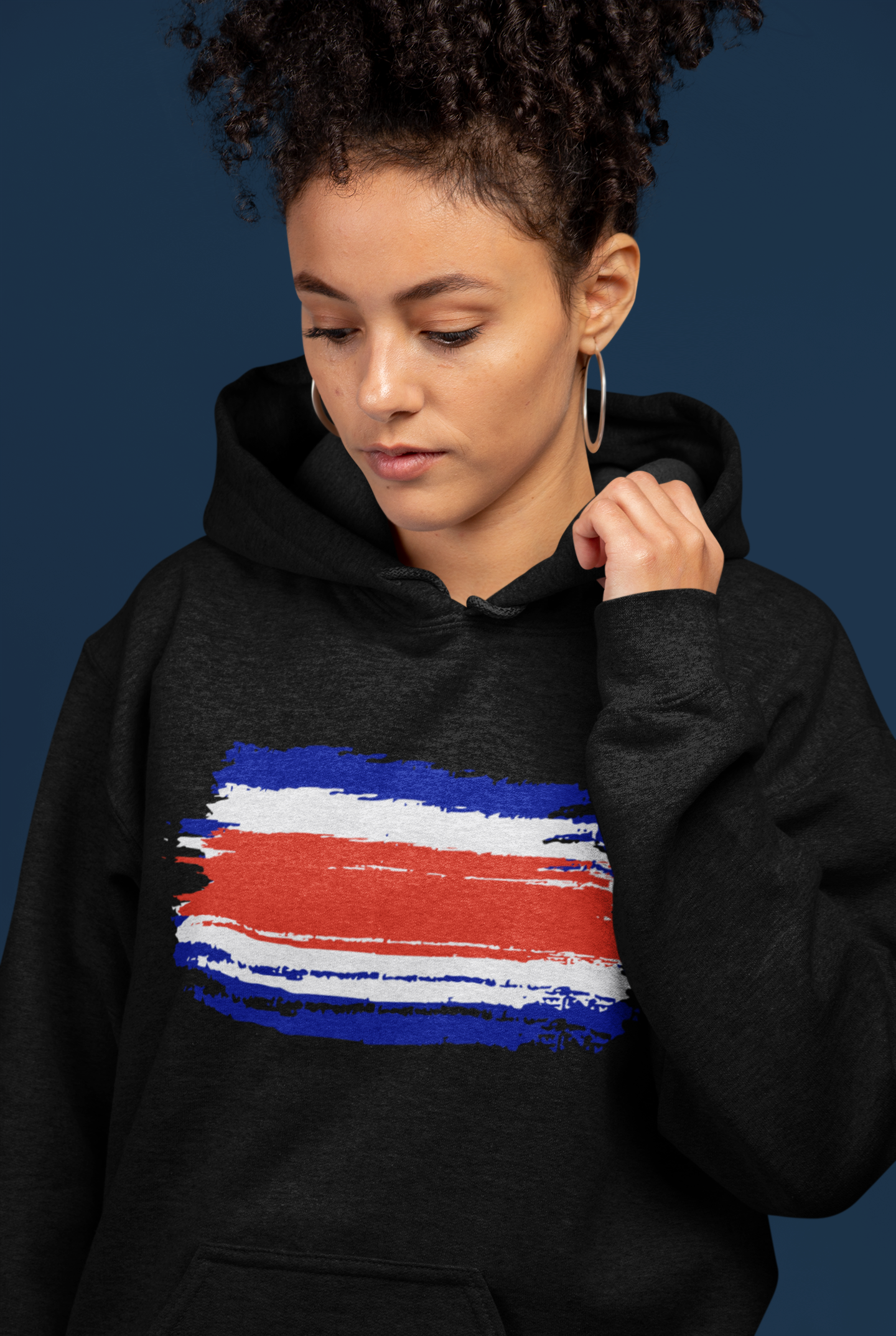 Unisex Hooded Sweatshirt - Costa Rica