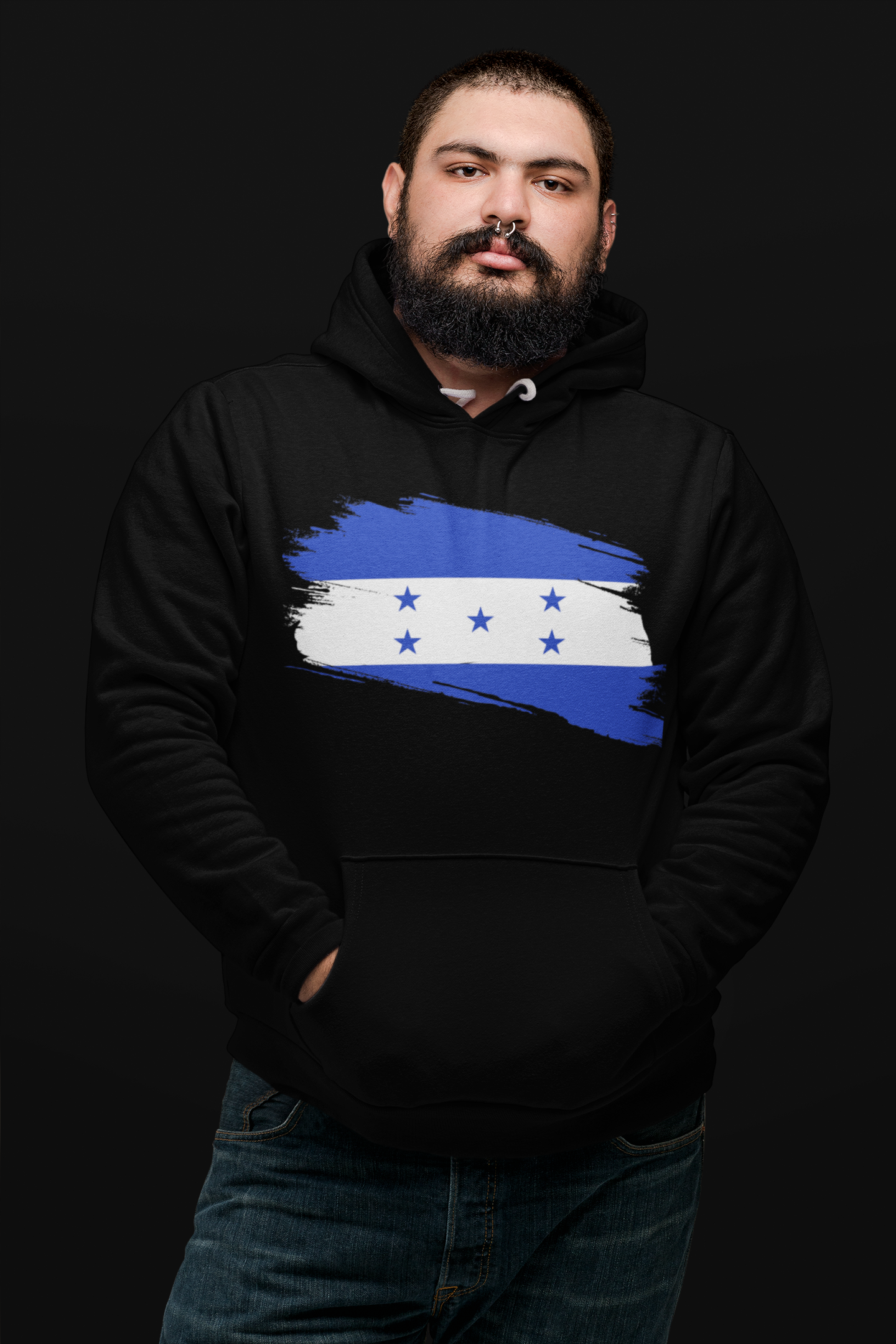 Unisex Hooded Sweatshirt - Honduras