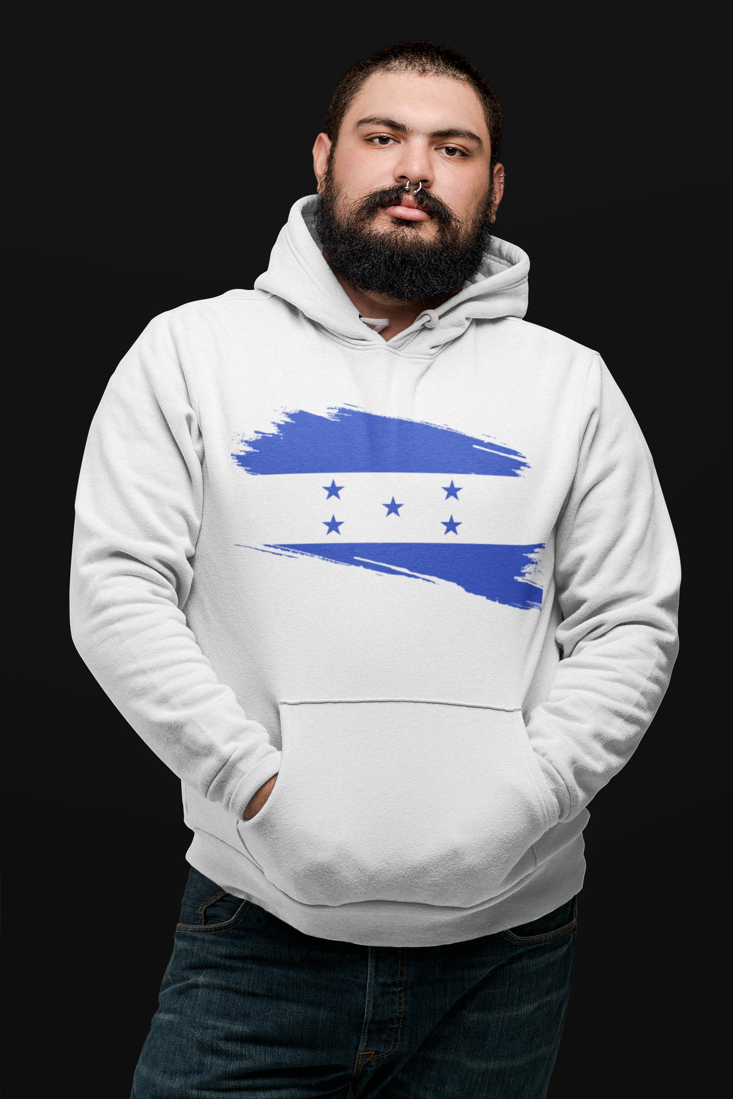 Unisex Hooded Sweatshirt - Honduras