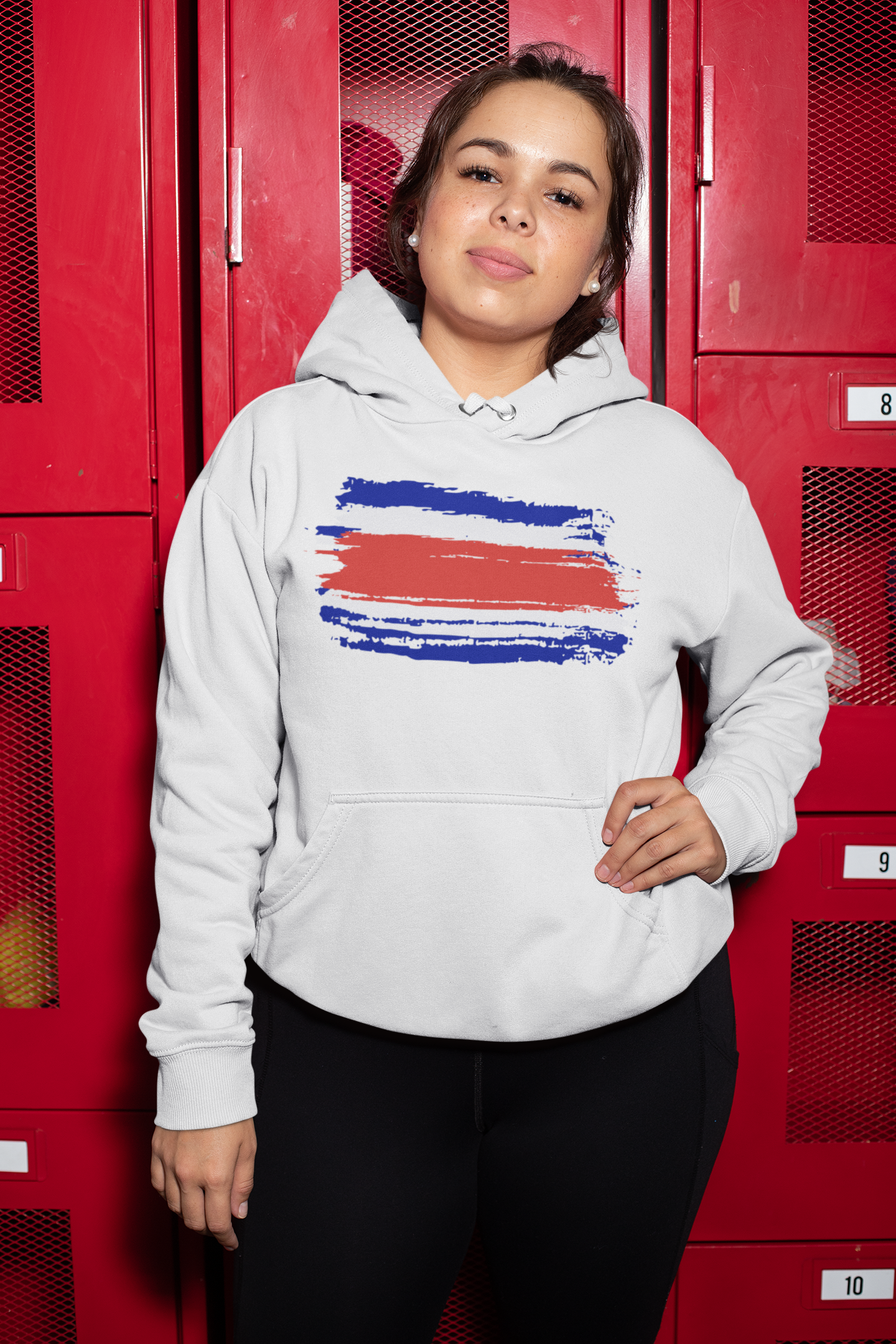 Unisex Hooded Sweatshirt - Costa Rica