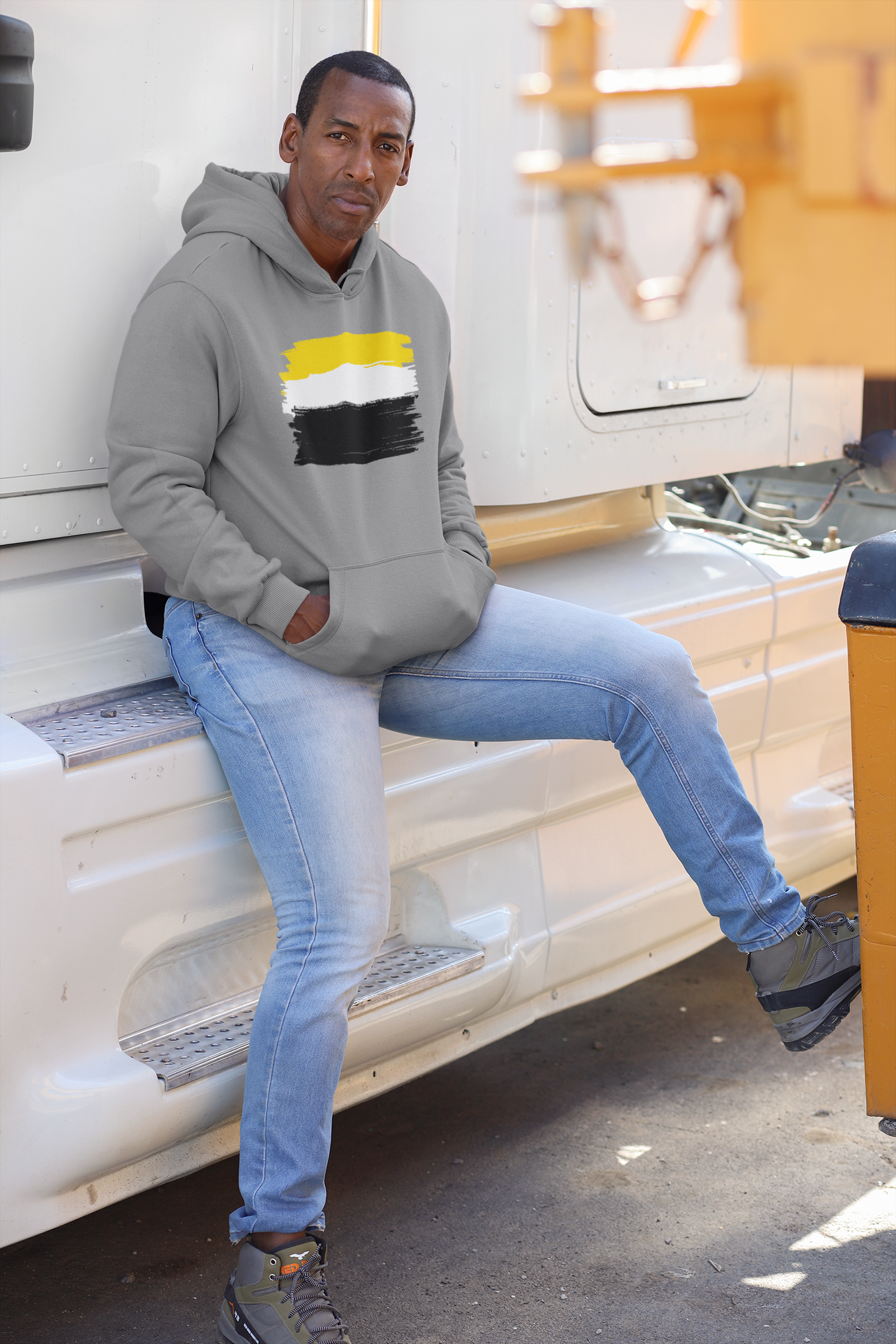 Unisex Hooded Sweatshirt - Garifuna
