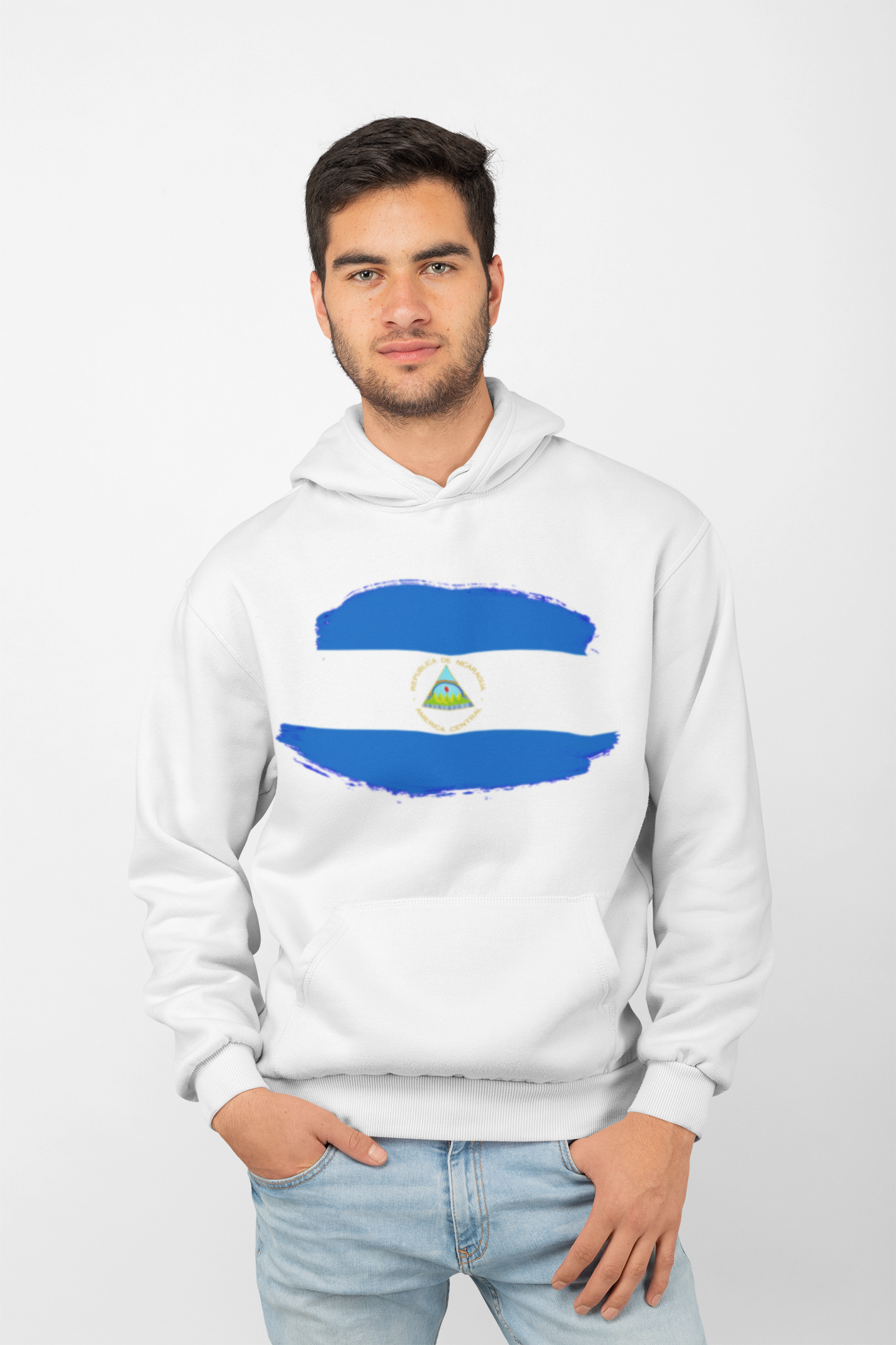 Unisex Hooded Sweatshirt - Nicaragua