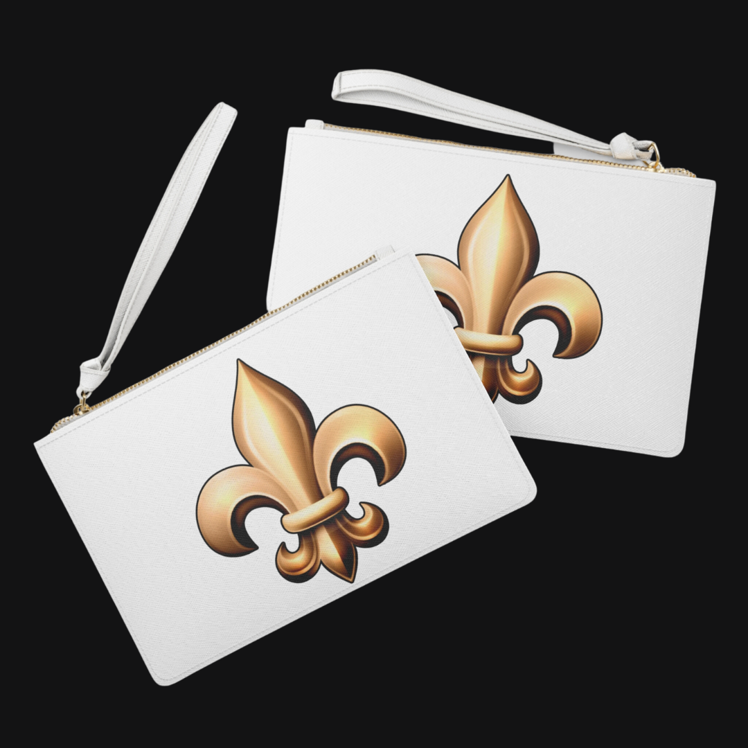 Loop Clutch - Fleur De Lis