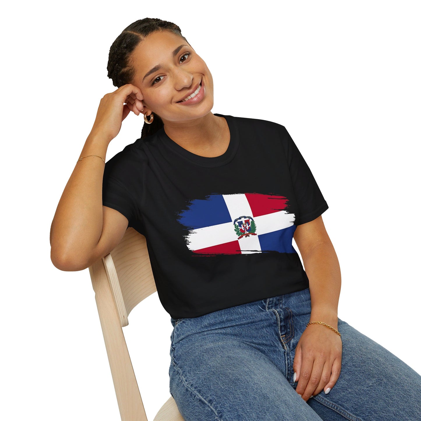 Unisex Softstyle T-Shirt - Dominican Republic