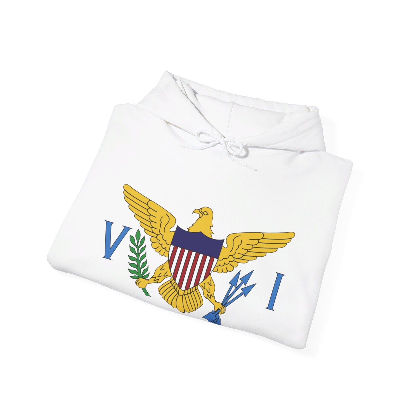 Unisex Hooded Sweatshirt - U.S. Virgin Islands