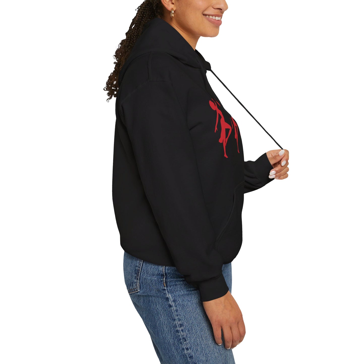 Unisex Hooded Sweatshirt - African Dance