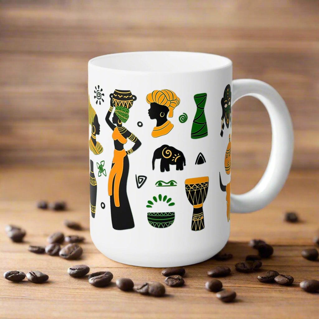 Ceramic Mug - African Mugs
