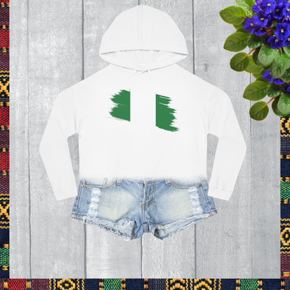 Cropped Hooded Sweatshirt - Nigeria