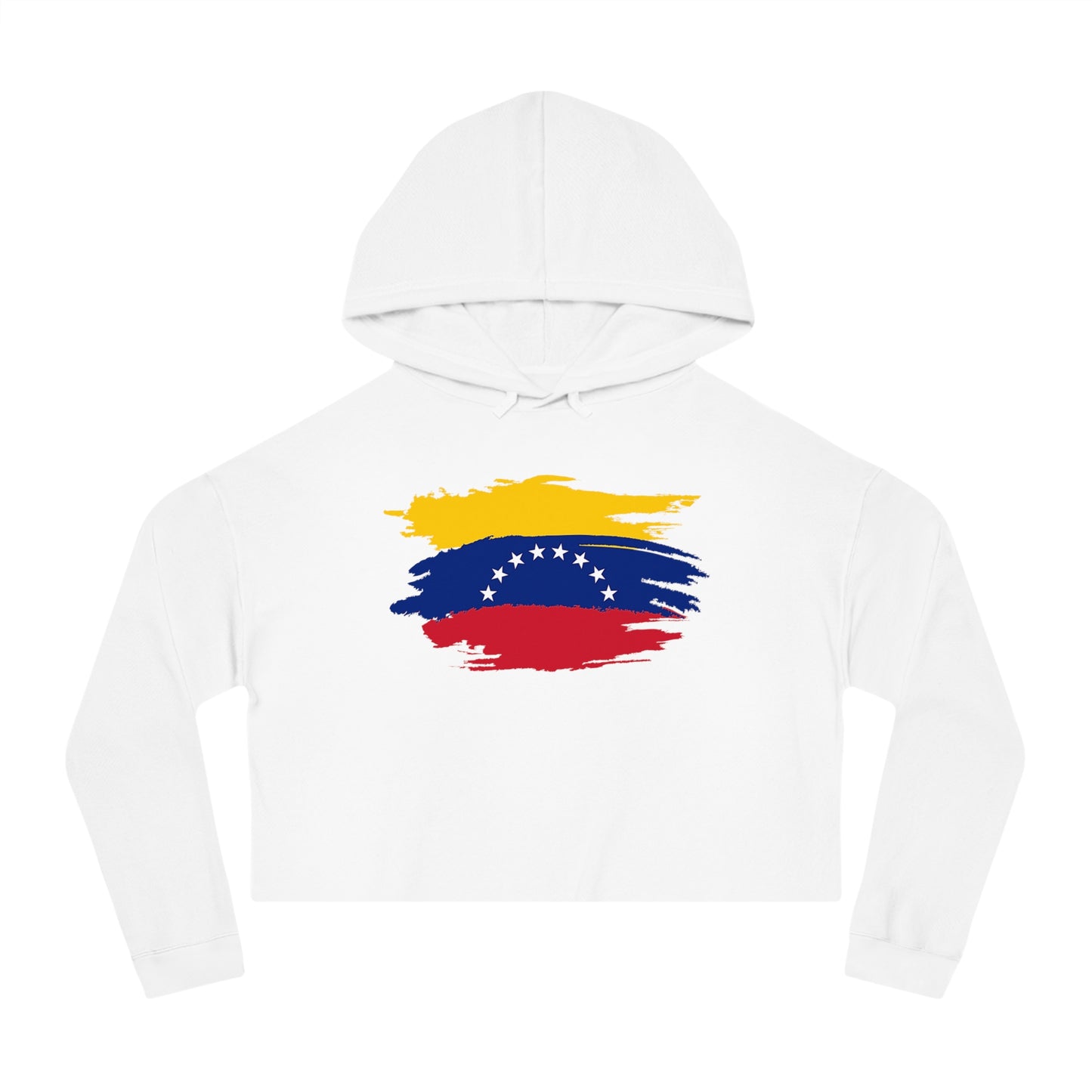 Cropped Hooded Sweatshirt - Venezuela