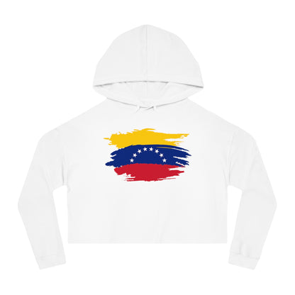 Cropped Hooded Sweatshirt - Venezuela