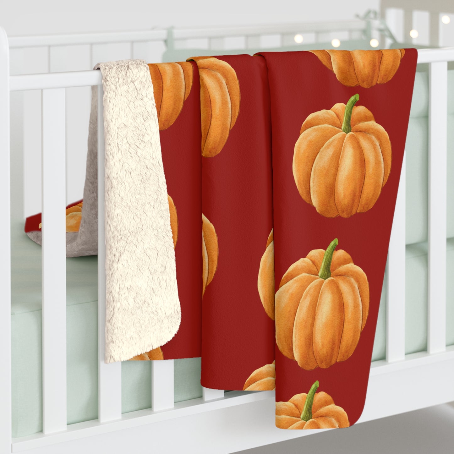 Fleece Blanket - Fall Pumpkins