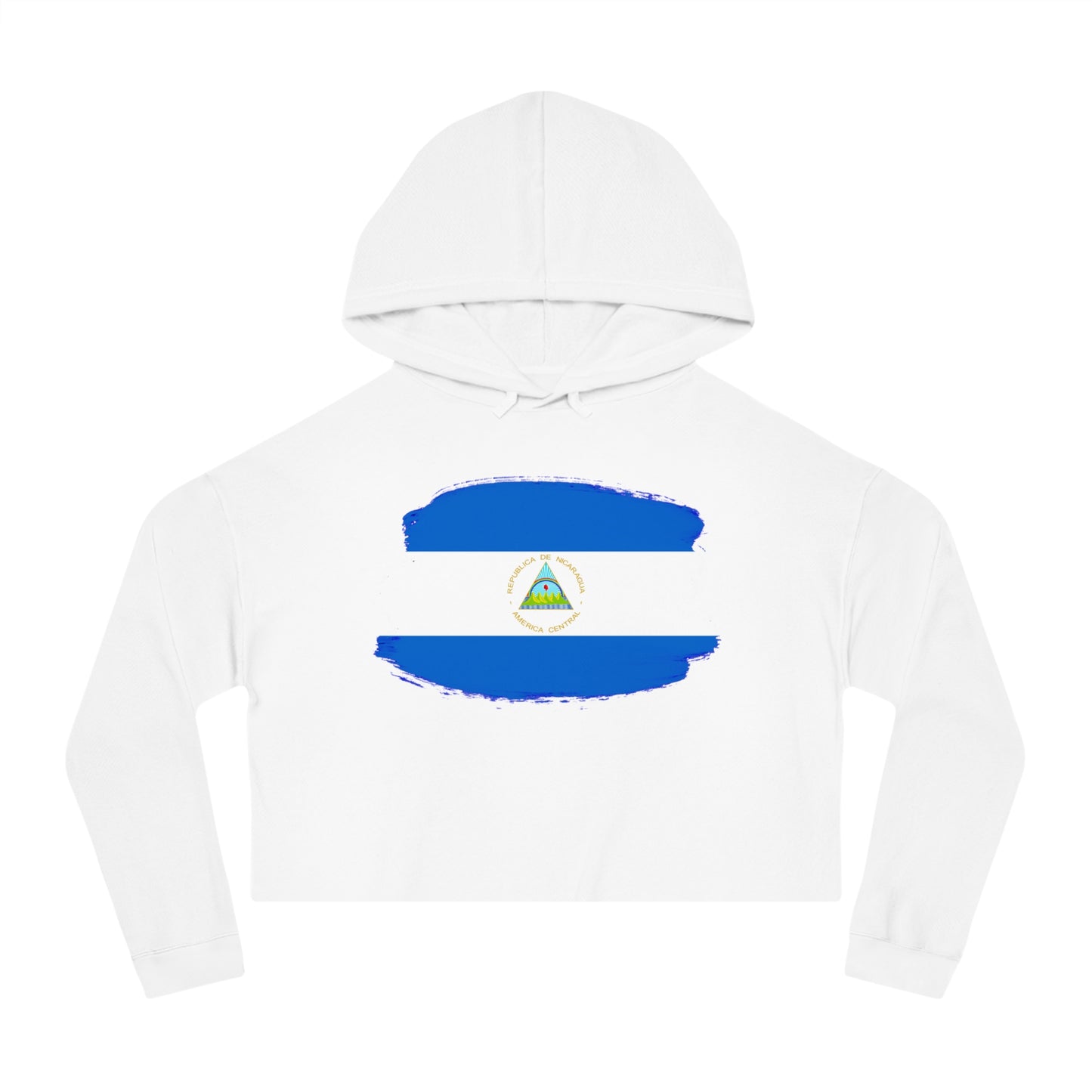 Cropped Hooded Sweatshirt - Nicaragua