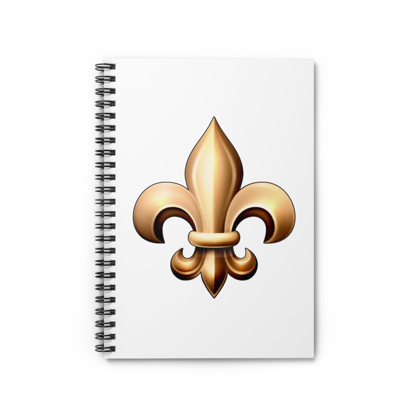 Spiral Notebook - Fleur De Lis