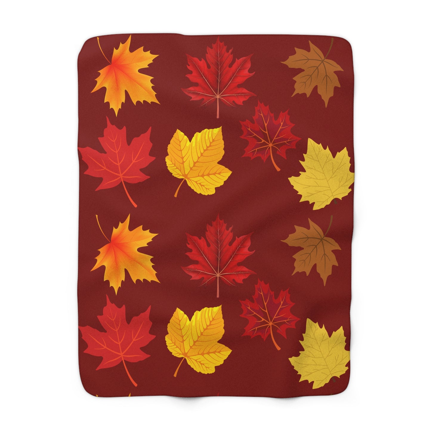 Fleece Blanket - Fall Leaves