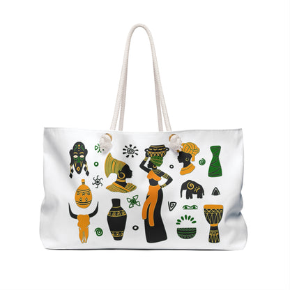 Weekender Bag - African Montage