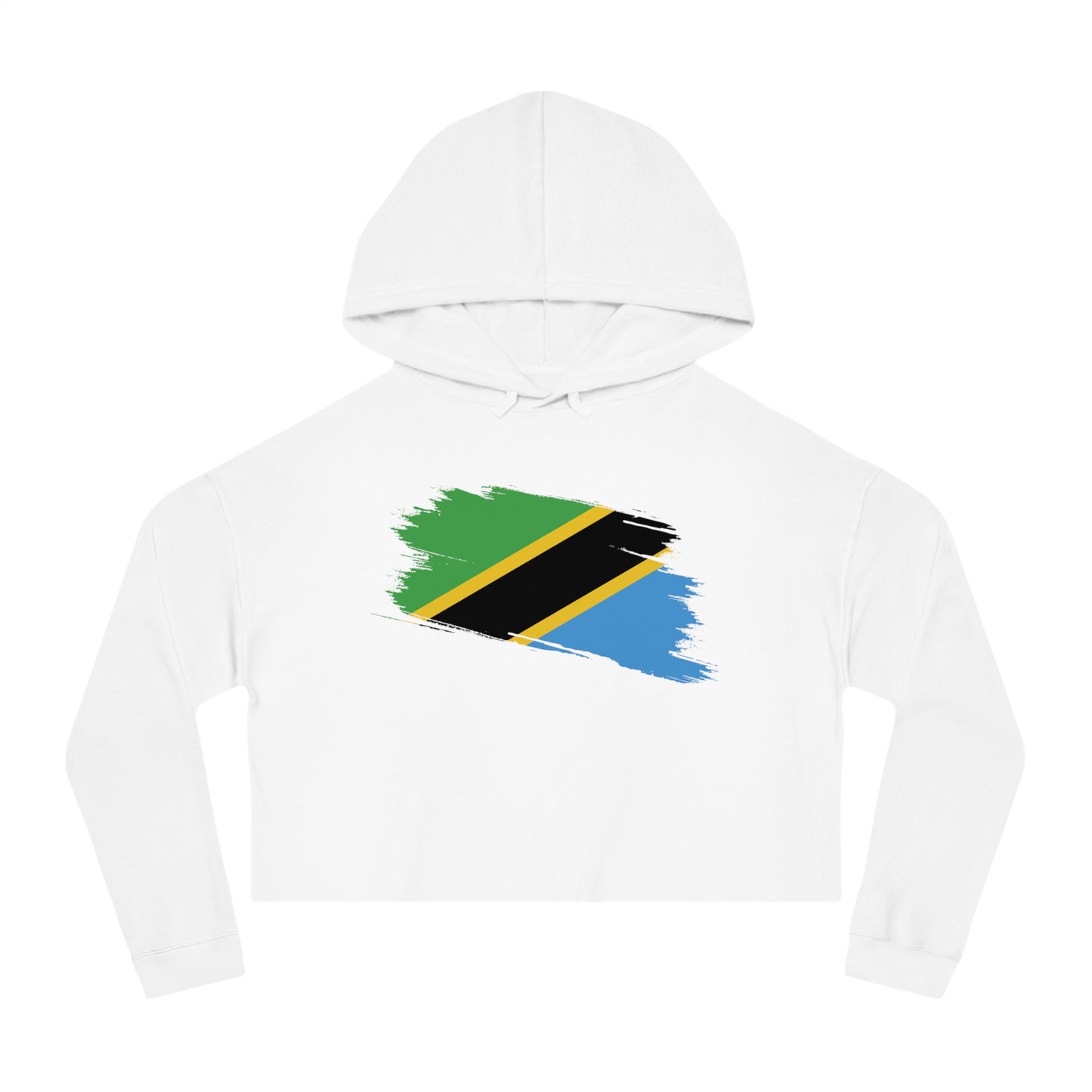 Cropped Hooded Sweatshirt - Tanzania