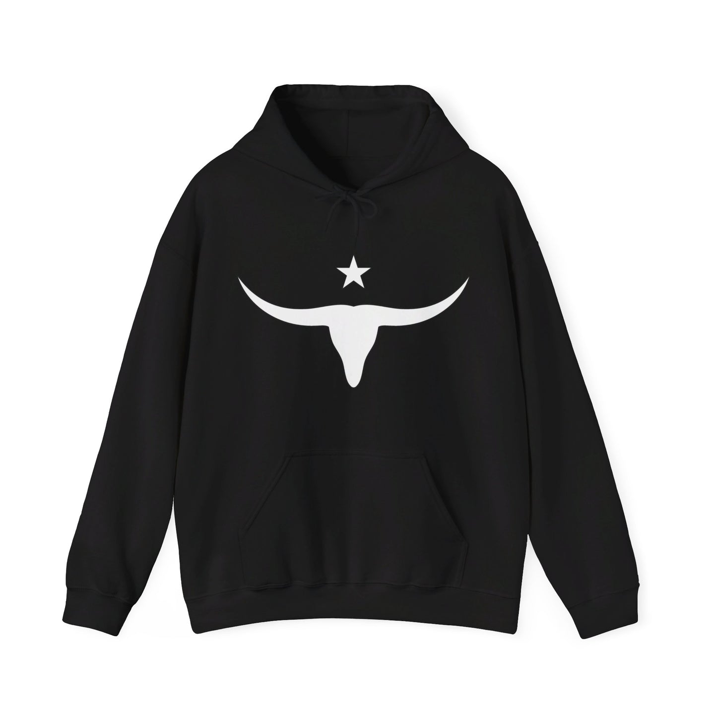 Unisex Hooded Sweatshirt - Long Horn