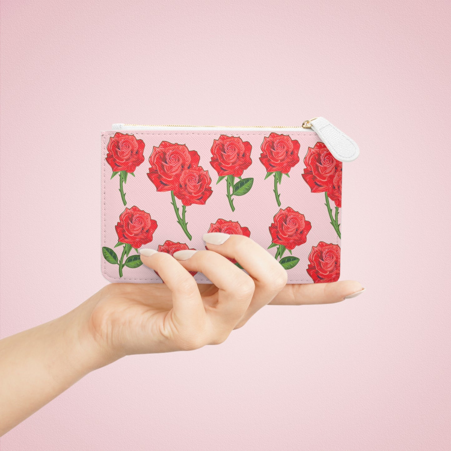 Mini Wallet - Rosas