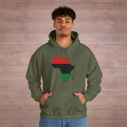 Unisex Hooded Sweatshirt - Pan African
