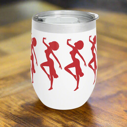 Wine Tumbler - African Dance