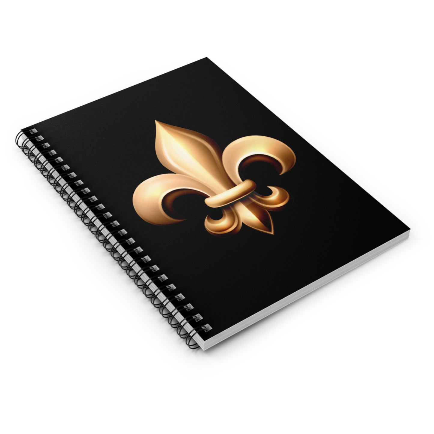 Spiral Notebook - Fleur De Lis