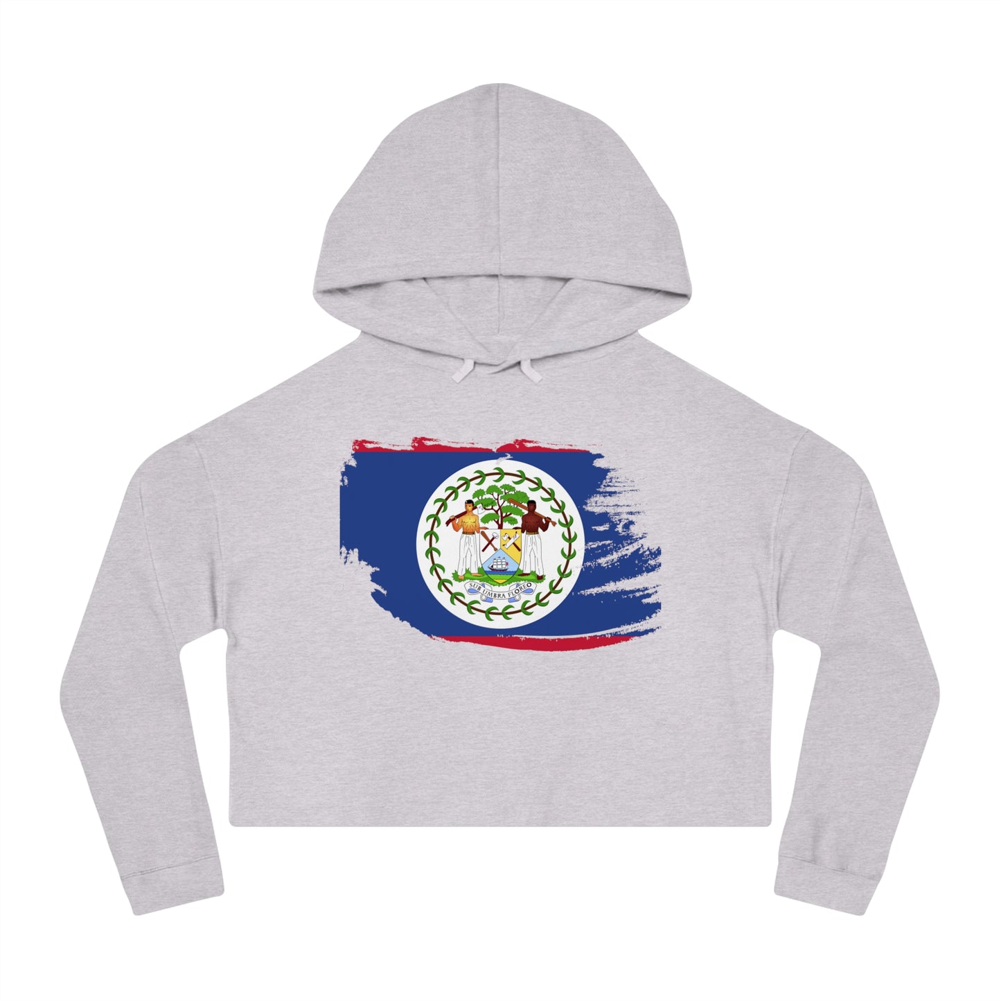 Cropped Hooded Sweatshirt - Belize