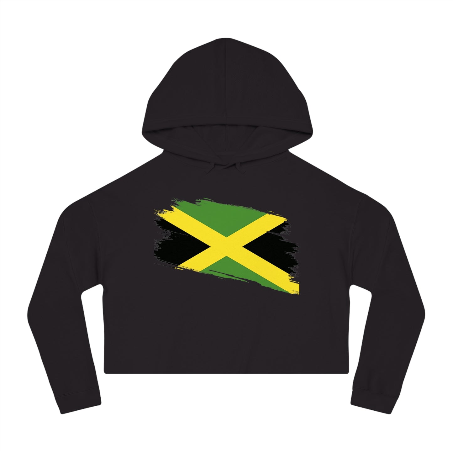 Cropped Hooded Sweatshirt - Jamaica