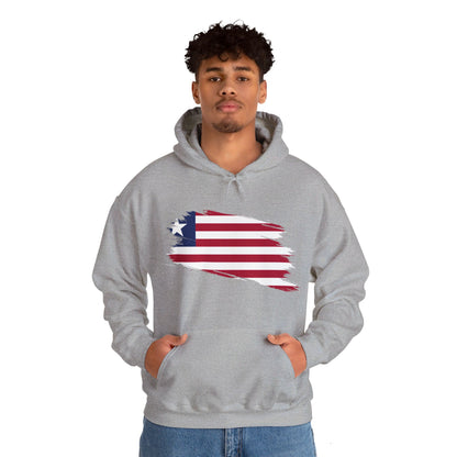 Unisex Hooded Sweatshirt - Liberia