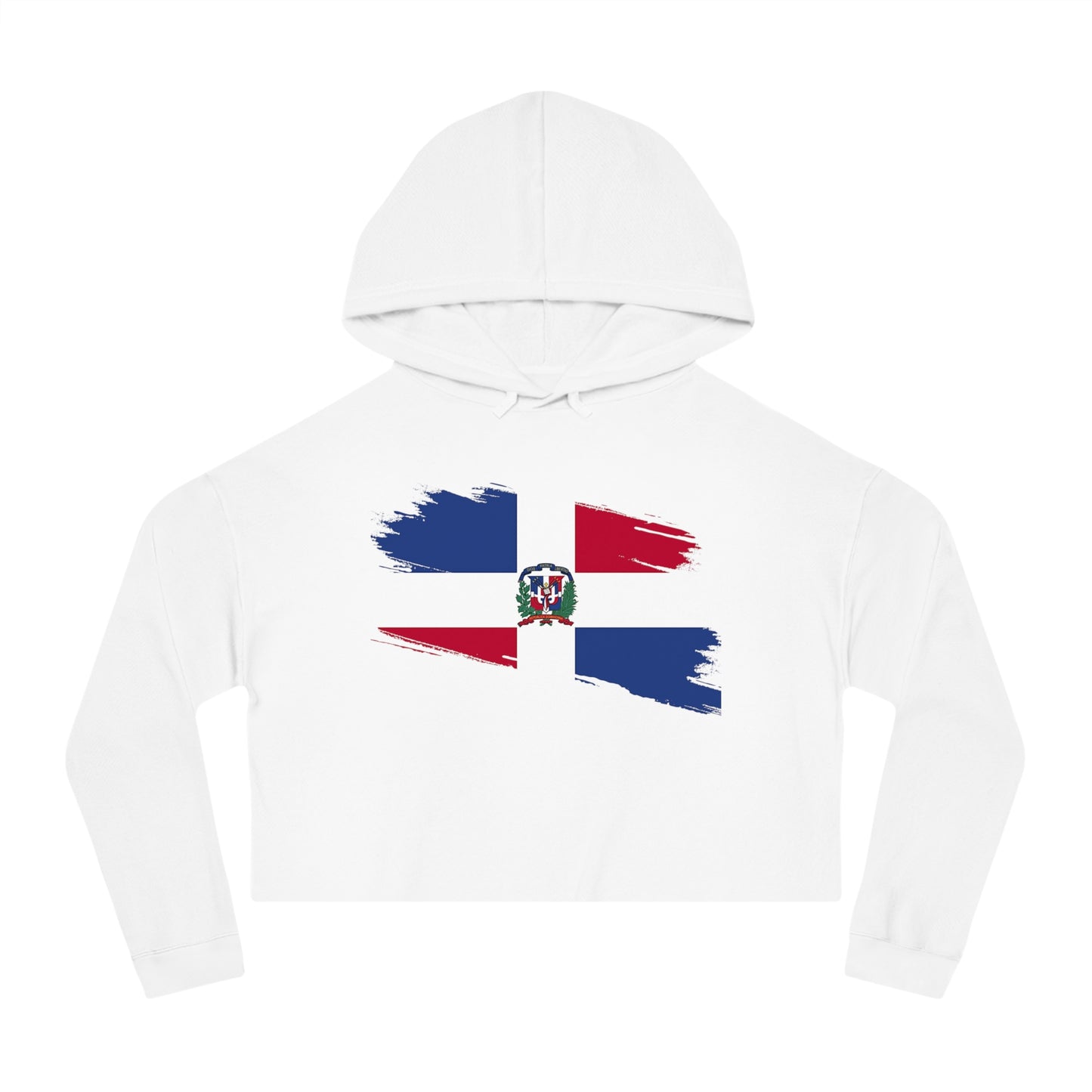 Cropped Hooded Sweatshirt - Dominican Republic