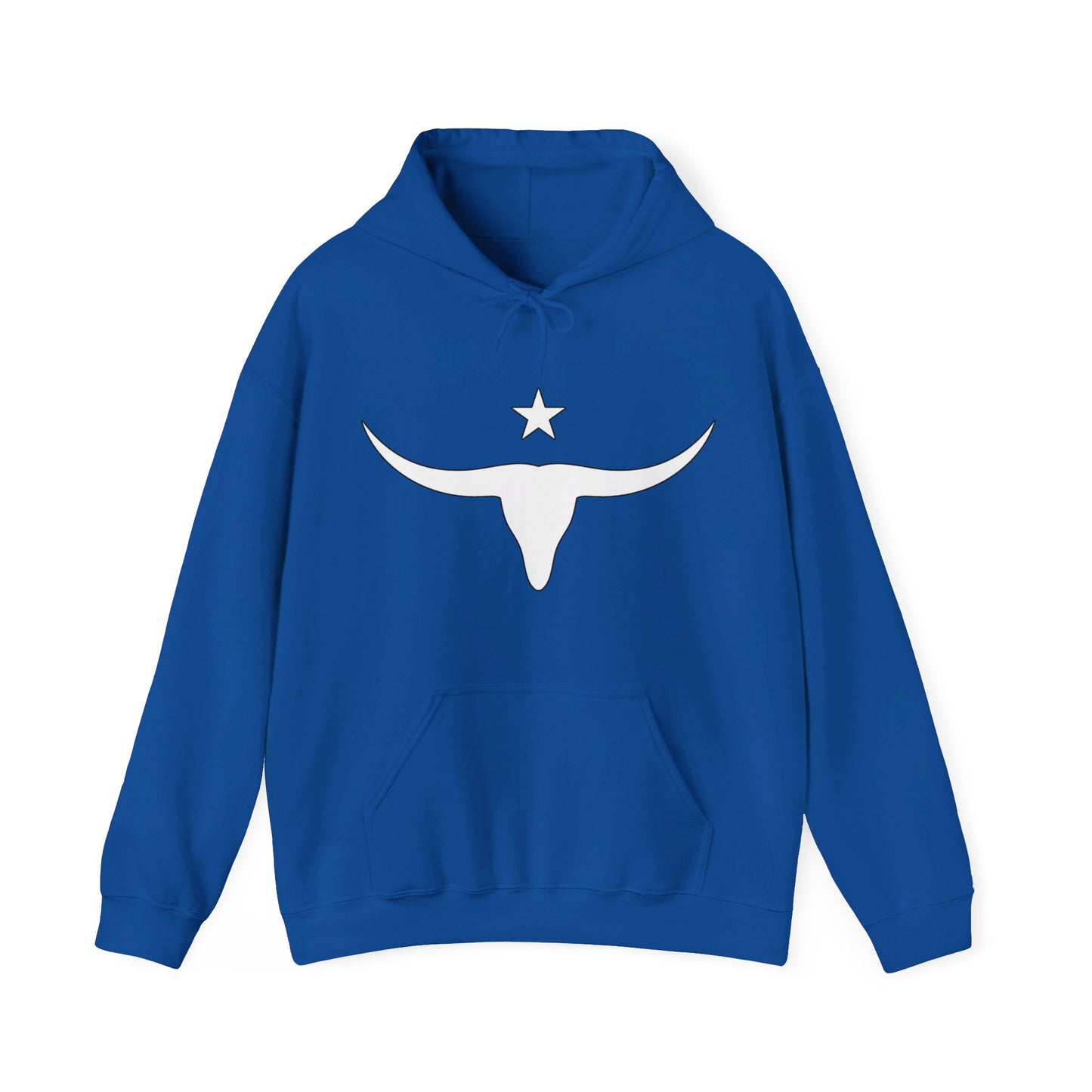 Unisex Hooded Sweatshirt - Long Horn