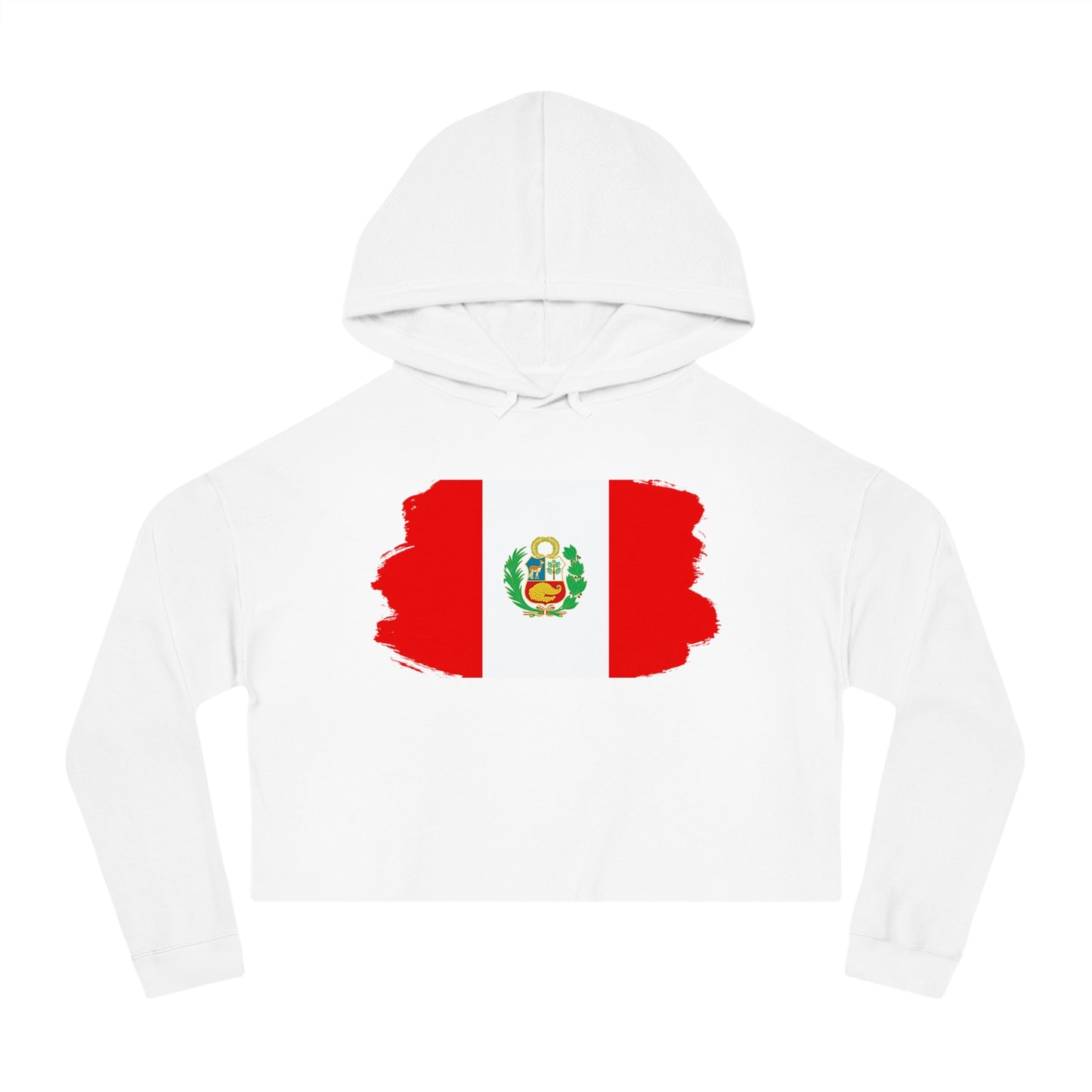 Cropped Hooded Sweatshirt - Peru