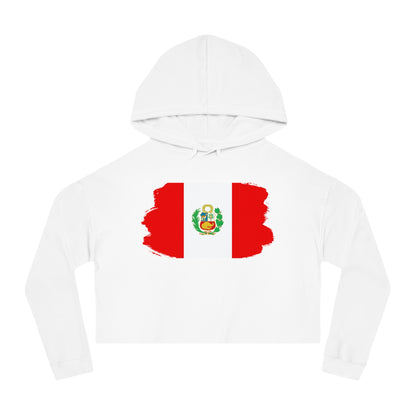 Cropped Hooded Sweatshirt - Peru