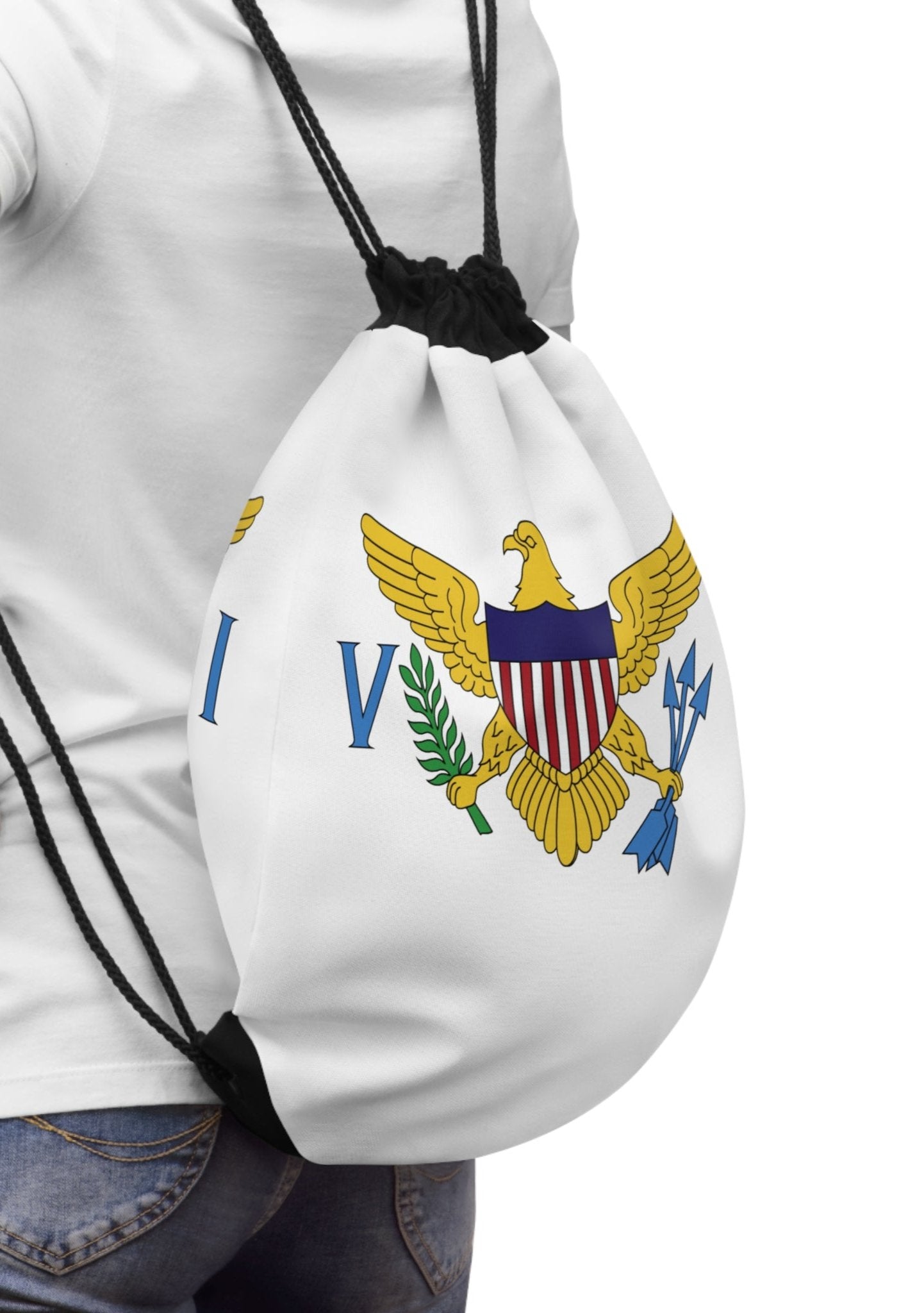 Drawstring Bag - U.S. Virgin Islands